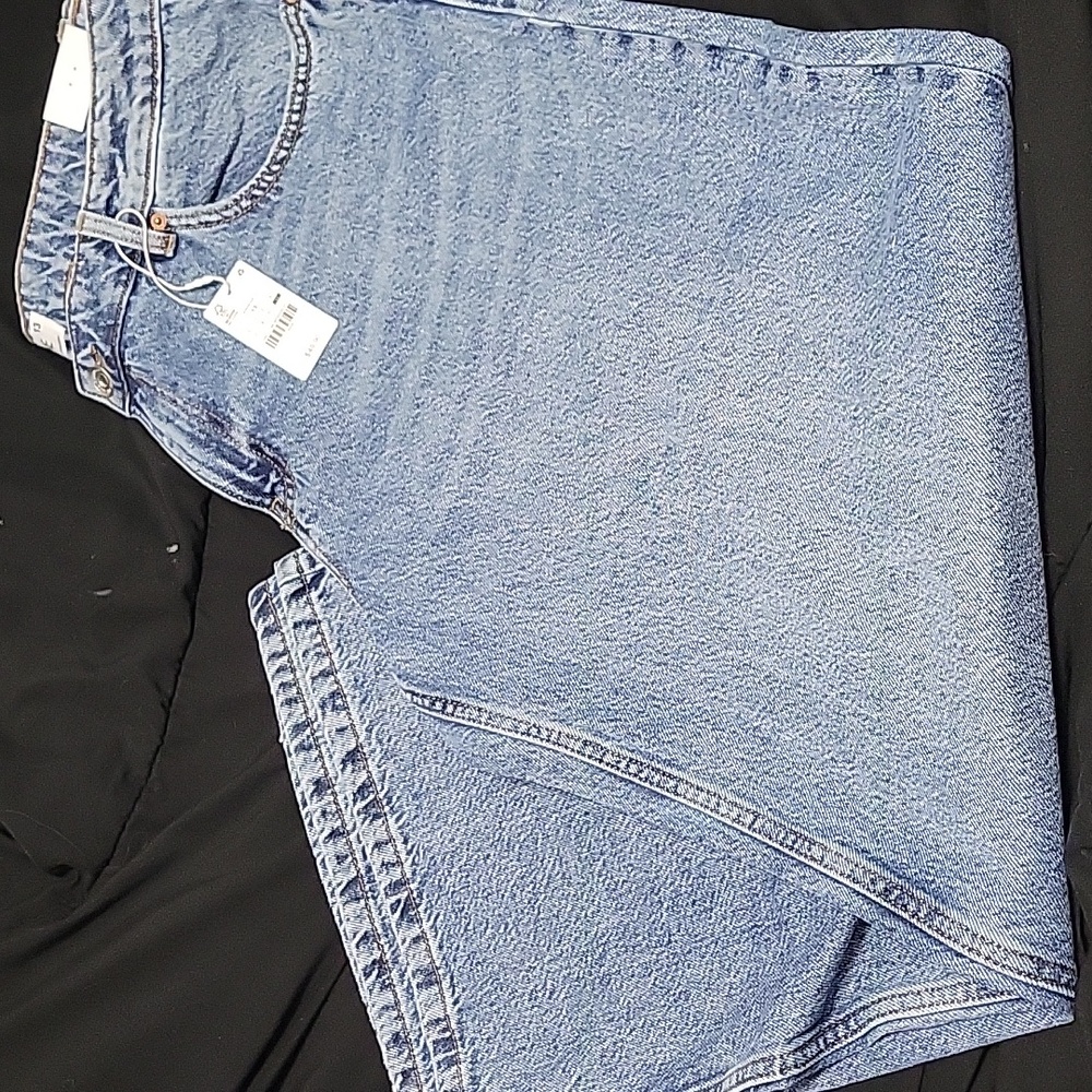 NWT Size 13 Ardene Off Duty Low Rise Wide Leg Jean - Picture 7 of 7